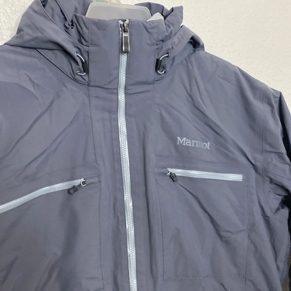 Marmot Men's Toro Component 3 in 1 Gray Hooded Jacket. NWT